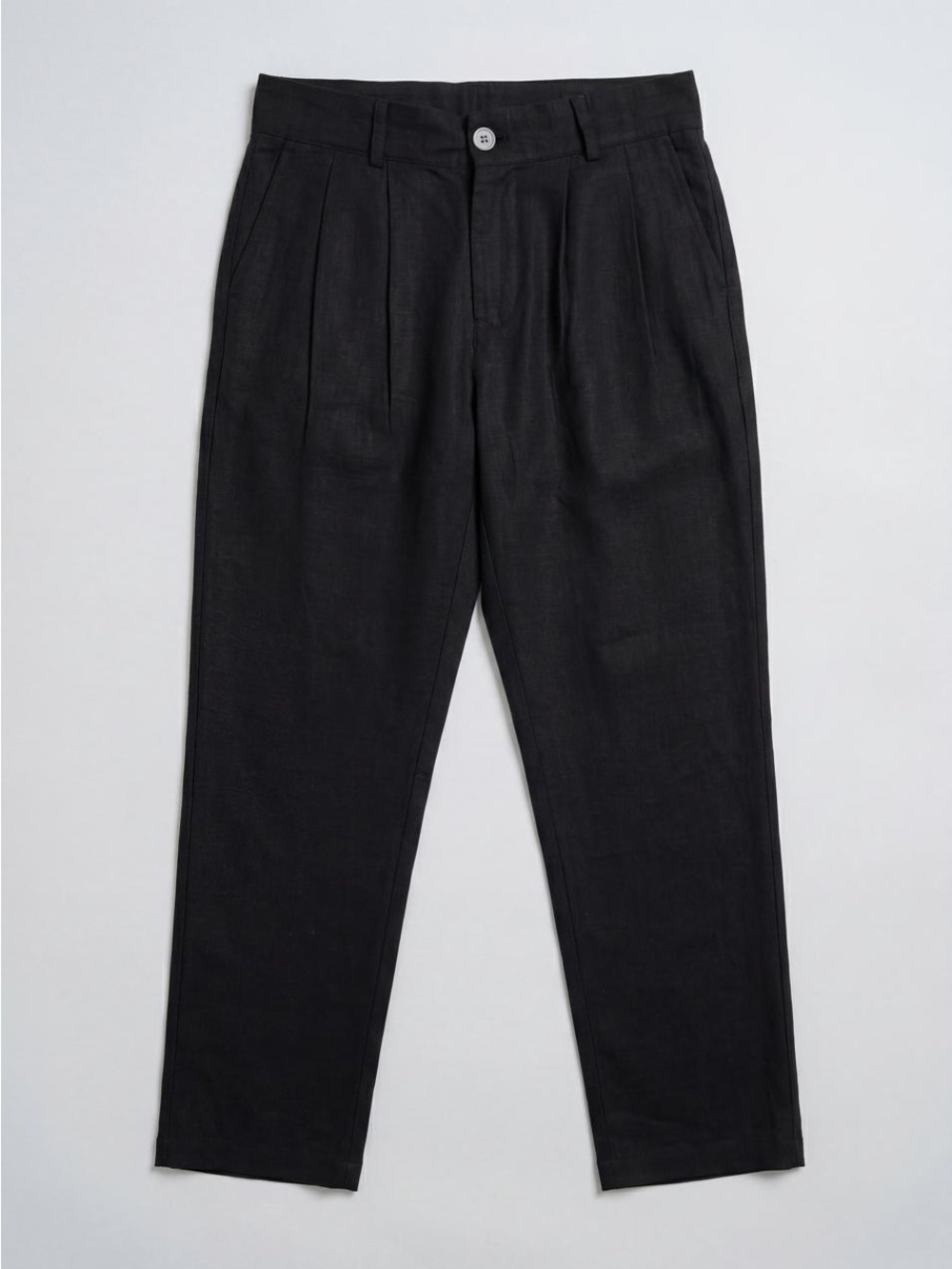 Men’s Black Linen Set | Resort Vacation Beach Outfit - Picture 7 of 8
